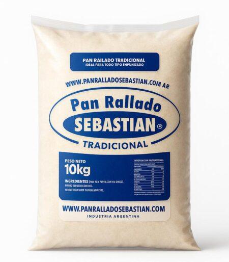 PAN RALLADO SEBASTIAN 10 KG