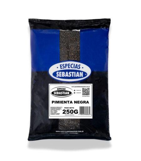 PIMIENTA NEGRA EN GRANO SEBASTIAN 250 GRMS