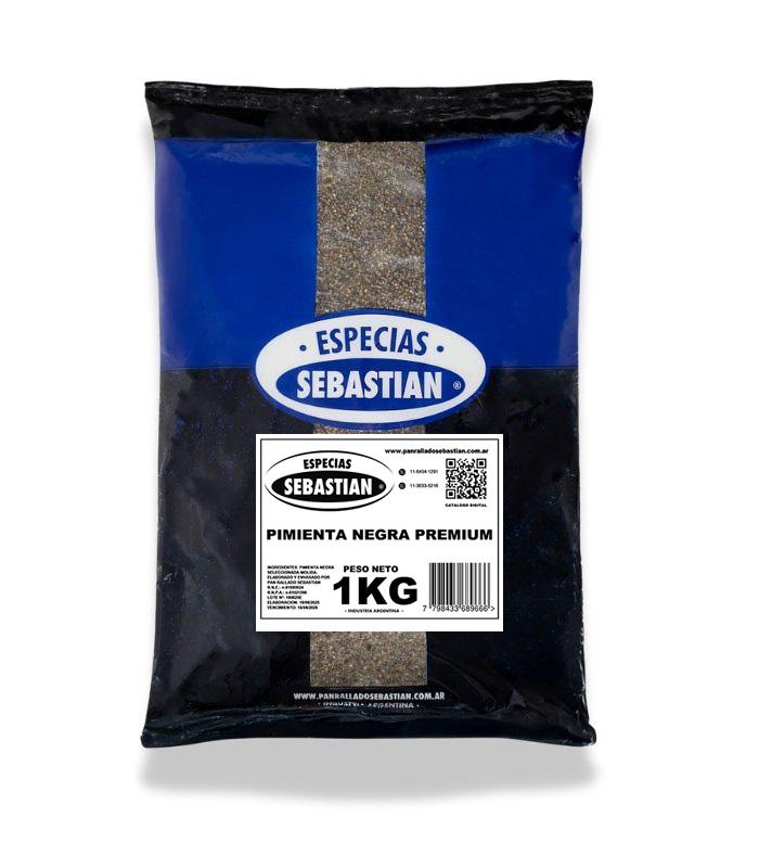 PIMIENTA NEGRA MOLIDA PREMIUM SEBASTIAN 1 KG
