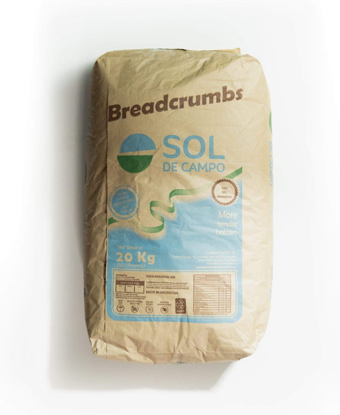 Pan Rallado Sol de Campo x 20kg