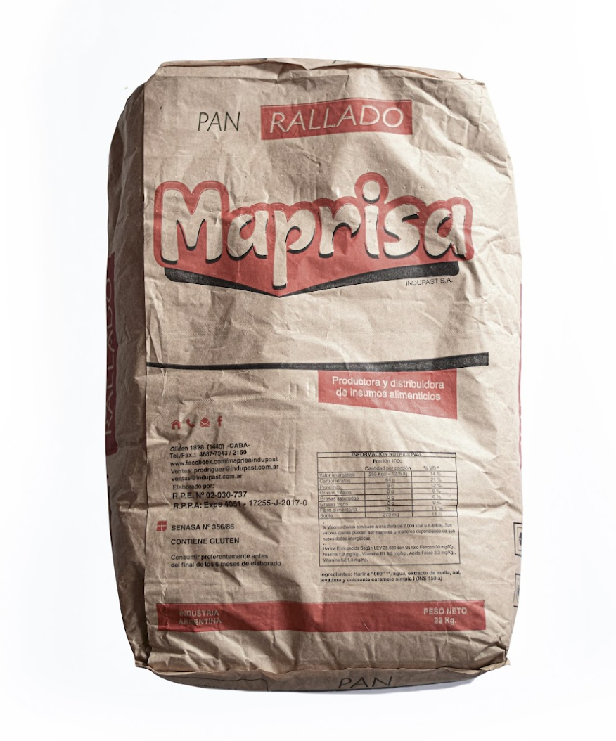 Pan Rallado Maprisa x22kg