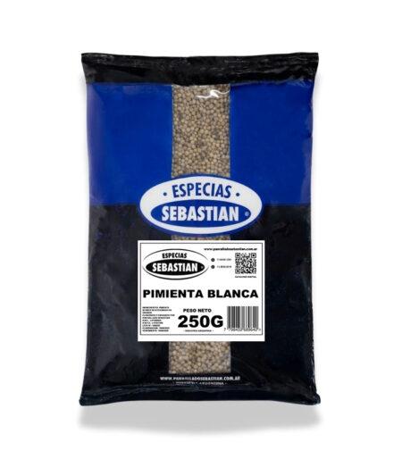 PIMIENTA BLANCA EN GRANO SEBASTIAN 250 GRMS