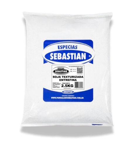 SOJA TEXTURIZADA ENTREFINA SEBASTIAN 2.5 KG