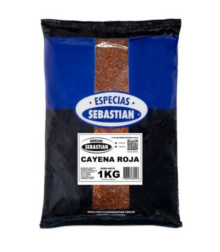 PIMIENTA CAYENA ROJA SEBASTIAN 1 KG