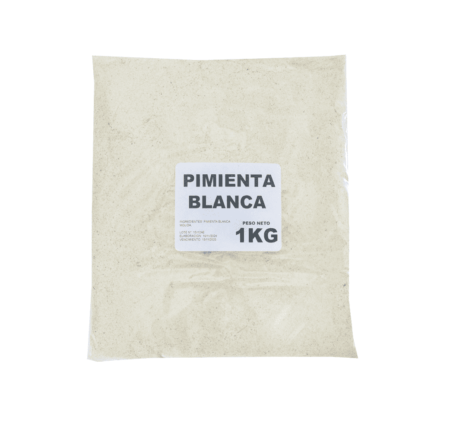 PIMIENTA BLANCA MOLIDA CRISTAL
