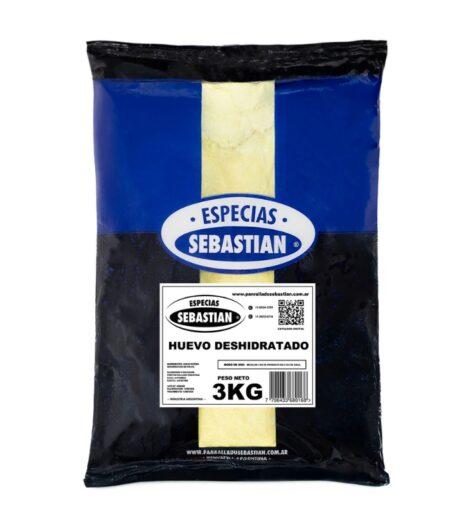 HUEVO DESHIDRATADO SEBASTIAN 3 KG