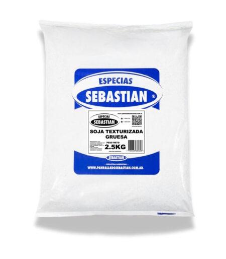 SOJA TEXTURIZADA GRUESA SEBASTIAN 2.5 KG